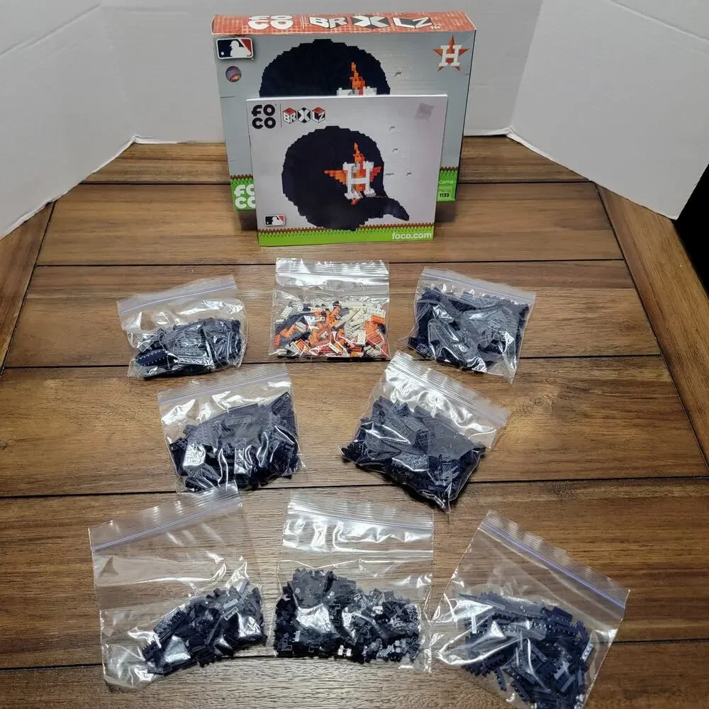 FOCO x MLB Houston Astros Baseball Hat / Helmet Brix